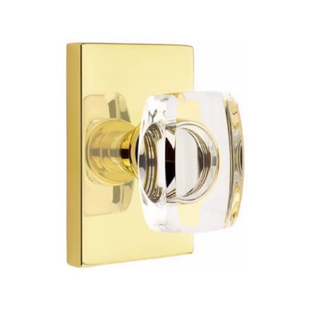 Emtek Unlacquered Brass Passage C5112WSUS3NL C5112WSUS3NL